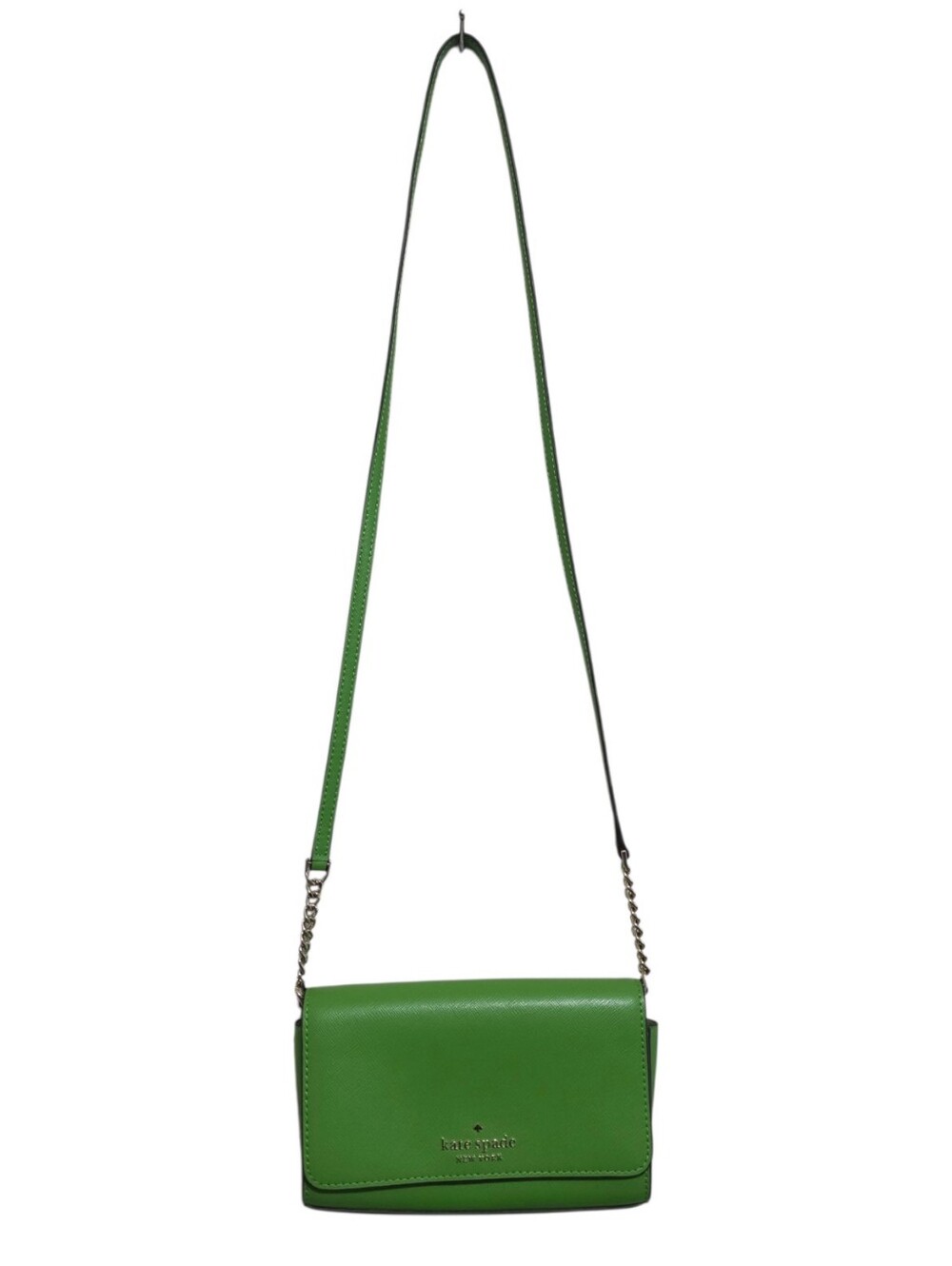 Kate Spade Staci Small Flap Crossbody in Turaco Green OS